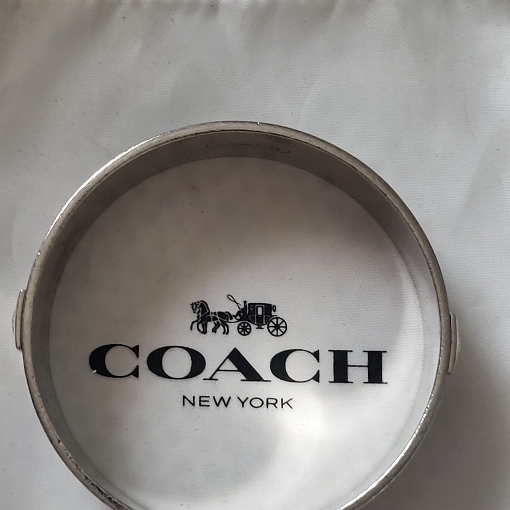 Authentic Coach bangle bracelet - Picture 1 of 4